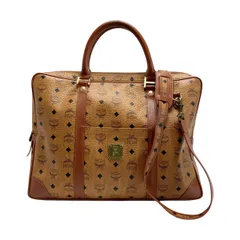 ☆☆MCM エムシーエム ビジネスバッグ キャメル 2WAY ショルダーバッグ ブリーフケースのサムネイル