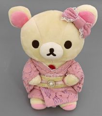 コリラックマのわくわくトリップ あつめてぬいぐるみ 着物 レース