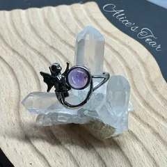 ☆アメジスト★紫水晶 ☆妖精リング☆ 2月誕生天然石