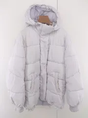 ■ PAGEBOY ページボーイ ALICIA 中綿 長袖 ジップアップ ジャケット ブルゾン サイズM パープルグレー系 レディース E  【1305010002730】