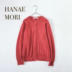 ハナエモリ HANAE MORI GOLF ウール100% ニット L 美品 ハナエモリ HANAE MORI GOLF ウール100% ニット L 美品