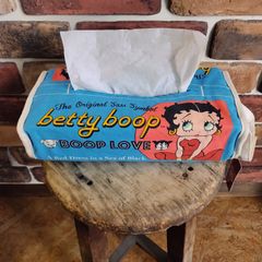 アメキャラ　テイッシュケースカバー◆ベティブープ/Betty◆アメリカン雑貨　車　吊り下げ ベティちゃん