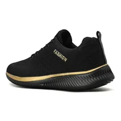 【人気商品】[DUKLUCAK] 厚底スニーカー メンズ レディース スニーカー ユニセックス エアクッション 軽量 通気 防滑 ランニングシューズ ウォーキングシューズ ジョギングシューズ スポーツシューズ ランニング 黒 通学 通勤 普段履き