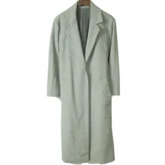 6 ROKU BEAUTY&YOUTH UNITED ARROWS ロク ビューティーアンドユース ユナイテッドアローズ 日本製 CHESTER COAT ウールチェスターコート 1625-299-3456 38(M) ライトグレー ロング アウター