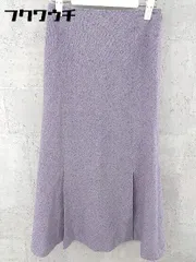 ◇ Otto オットー ロング タイト スカート 7 パープル レディース 【中古】 【1002798927445】