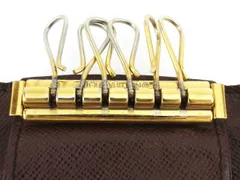 【最大30％OFF★ウィンターセール】ルイ ヴィトン キーケース 6連キーケース レディース メンズ ミュルティクレ6 ダミエ ブラウン ベージュ ゴールド ダミエキャンバス LOUIS VUITTON B1235