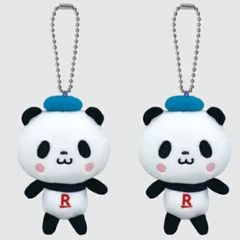 お買いものパンダ 2個セット ボールチェーンマスコット 小パンダ 4589945627566
