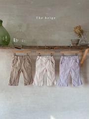 The Beige / span flared pants