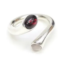 極美品 ジョージジェンセンカーニバルガーネットローズリング 極美品 ジョージジェンセンカーニバルガーネットローズリング