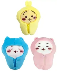 【中古】ぬいぐるみ 全3種セット 寝袋ぬいぐるみ 「ちいかわ なんか小さくてかわいいやつ」