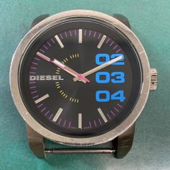 レア希少】ディーゼル 腕時計 ブルー DİESEL DZ1571 44mm - メルカリ