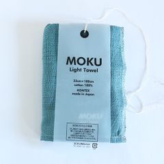 4장 세트/고양이 포스로 발송/KONTEX/MOKU Light Towel/M Size/Blue Green/컨텍스/목 라이트 타월/M사이즈/블루 그린/이마바리 타월