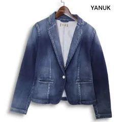新品タグ付きYANUK デニムジャケット DENIT(デニット)57161105 YANUK - ヤヌーク YANUK デニットジャケット スゥェットデニム