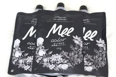 MEE color (350g) ダークブラウン ×３袋 Mee Color クリームシャンプー 350g ダークブラウン 白髪染め | ミー