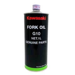 【新モデル缶】カワサキ 純正 G10（1L）フォークオイル　J44091-0002【新品・未開封】
