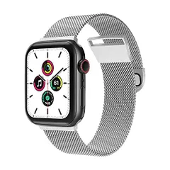 【数量限定】バンド Compatible バンド for 強力な磁気クラスプ付き アップルウォッチ 長さ調節 バンド ステンレス製 Apple Apple Watch Watch用 Series コンパチブル 7/6/5/4/3/2/1に対応