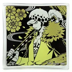 【中古】皿・茶碗 トラファルガー・ロー ガラスプレート 「一番くじ ワンピース 見参!赤鞘九人男～第二弾～」 G賞