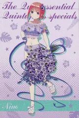 【中古】抱き枕カバー・シーツ・ブランケット 中野二乃 大判タオルケット summer time 「五等分の花嫁」