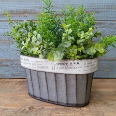 out         ❁ブリキのナチュラルお花バケツ&ホウキset❁ out ❁ブリキのナチュラルお花バケツ&ホウキset❁