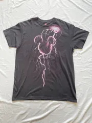 【Dead stock】Disney Parks Thunder Lightning Micky T-shirt デッドストック ディズニーパーク サンダー ライトニング ミッキー Tシャツ ※メルカリ便（匿名）発送