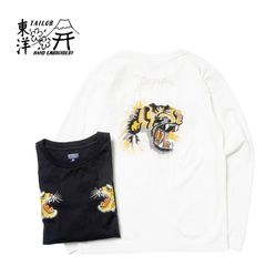完売 未使用 ダブレット エンブロイダリー サーマル シャツ ロンT 刺繍