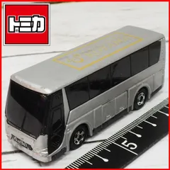 自作カスタム品トミカ【三菱ふそうミツビシFUSOエアロクイーンAERO QUEENシルバー】1/156ミニカー■TOMYトミー【中古】送料込