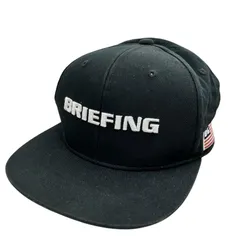BRIEFING - coco 中古 ブリーフィング BRIEFING キャップ フリー ブラック 刺しゅうロゴ メッシュ調 シンプル BRIEFING - coco 中古 ブリーフィング BRIEFING キャップ フリー