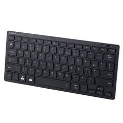 TK-FBP102BK/EC ブラック OS対応 OS/Window OS/iPad mac 3台同時ペアリング 軽量・薄型 パンタグラフ式 ミニキーボード マルチペアリング Bluetooth エレコム