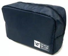 【中古】雑貨 ○○の主役は我々だ! エンブレムポーチ ネイビー