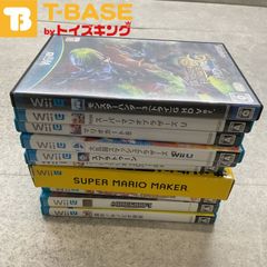任天堂/Nintendo/ニンテンドー WiiU マインクラフト マリオカート8 スーパーマリオメーカー スプラトゥーン 進め！キノピオ隊長  等 ソフト 10点セット