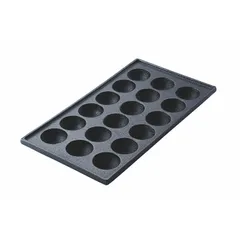 カンダ AKS たこ焼き鉄板 18穴 φ48x深25mm （1点）のサムネイル