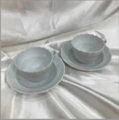 A【2点セット】HEREND ヘレンド ティーカップ ソーサー バロック 