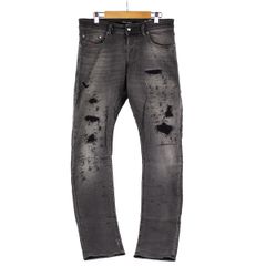 【DIESEL】ディーゼル DNA TEPPHER 084NH ストレッチ デニム スリムキャロット グレー W30 メンズ 【中古品】 USED-AB 【9356】