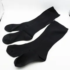 【新品未使用】グラントイーワンズ　エナジックハイソックス　Ｓ 、Ｌ 黒 エナジック ハイソックス 2足組 ビビグラント グラントイー