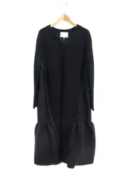 チェスティ 22M504 ワンピース 0 ブラック ニット ドッキングワンピース ITHIATW9LLNY