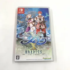 【中古品】イースⅩ -NORDICS- - Switch【029-250723-ko-02-fur】