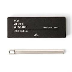 ワイスタジオ THE WEIGHT OF WORDS Classic Series Reflect シャープ芯ケース　シャイニーシルバー　YS-STAT-59