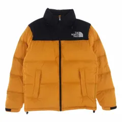 THE NORTH FACE ノースフェイス ダウンジャケット ND91841 Nuptse Jacket ヌプシ ジャケット ダウンジャケット オレンジ系 M【中古】のサムネイル