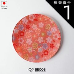 종류 1:15cm [접시] 둥근 접시 매화 | 니시 진오리 | 에무라 상점