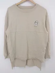 ◇ Cynical シニカル ワンポイント シンプル 長袖 Tシャツ カットソー サイズ02 ベージュ系 レディース P 1308010010682のサムネイル