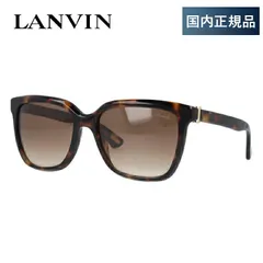 ランバン パリス サングラス レギュラーフィット LANVIN PARIS SLN676M 0C10 55サイズ ウェリントン ユニセックス メンズ レディース【国内正規品】のサムネイル