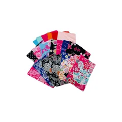 ME-A-32 はぎれセット 和柄  パッチワーク 着物 リメイク 和雑貨 ハンドメイド 手作り 手芸 21枚セット 生地 和  布 端切れ  手芸 洋裁 小物 ハンドメイド 無地 柄 お土産 母 プレゼント 派手 推活 推しカラー