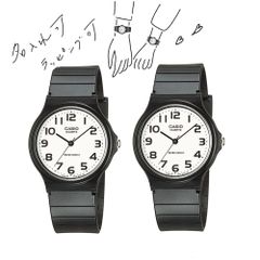 【名入れ・ラッピング】CASIO カシオ ペアウォッチ新品 チプカシ 2本セット