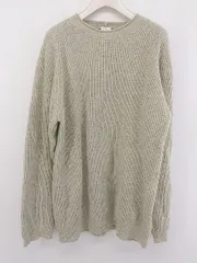◇ EASTBOY イーストボーイ ウールニット 長袖 セーター サイズM ベージュ系 マルチ レディース P  【中古】 【1209190000763】