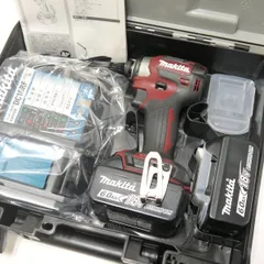 マキタ makita 充電式インパクトドライバ TD173DGXAR オーセンティックレッド 未使用 フルセット 18V 6.0Ah 純正品 限定色 コードレス ≡DT6387