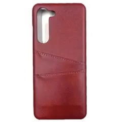 arrows Alpha ケース F-51F カード収納 レザー スマート ケース 【Color】レッドのサムネイル