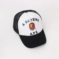 売れ★未使用★ APE BAPE ロゴ メッシュキャップ キャップ シャーク キャップ