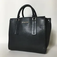 2508-21｜美品｜マイケルコース ハンドバッグ レザー ブラック