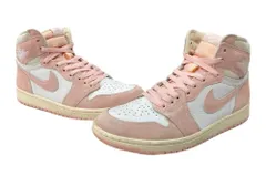 ナイキ NIKE 23年製 WMNS AIR JORDAN 1 HIGH OG PINK DENIM エア ジョーダン レトロ ハイ ピンク デニム AJ1 シューズ 白 FD2596-600 メンズ靴 スニーカー ピンク 27.5cm 104S-813