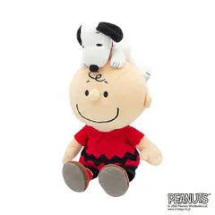 スヌーピー　PEANUTS　チャーリーブラウン　スヌーピー　リラックス　マスコット　ぬいぐるみ　182190　吉徳